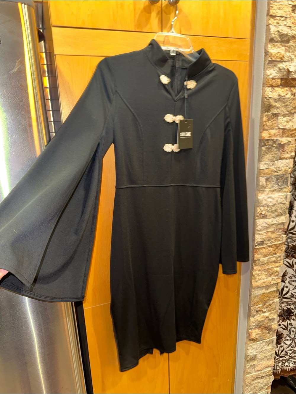 Black Asian Style Dress
